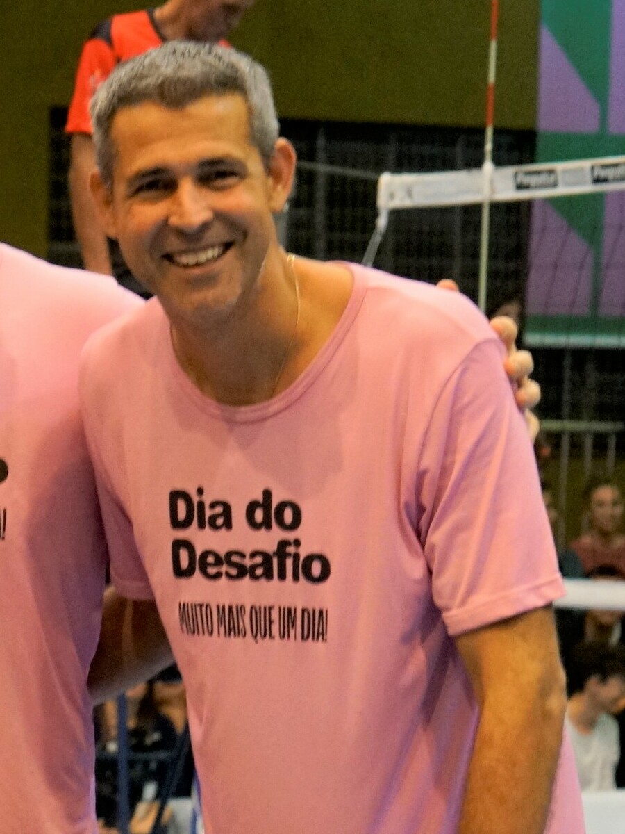 Retrato de Dante Amaral sorrindo